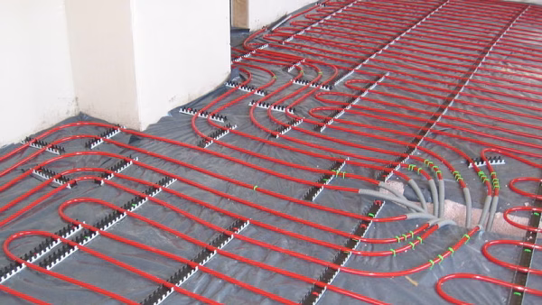 Vloerverwarming zorgt voor aangename warmte