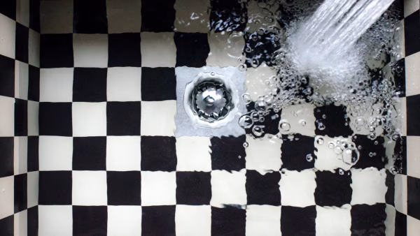 Afvoer douche of bad verstopt