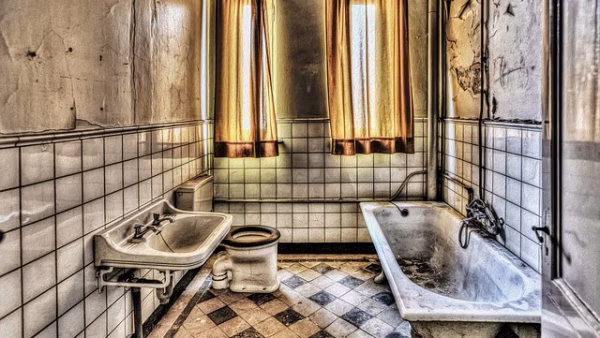 verbouwing oude badkamer