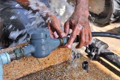 Lekkage waterleiding